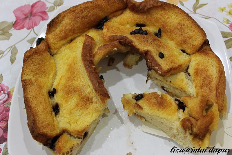 INTAI DAPUR: Puding Roti.