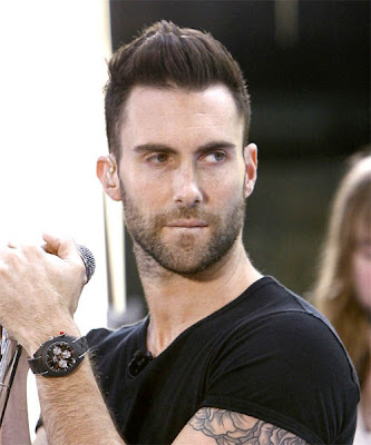 Adam Levine Short Hairstyle