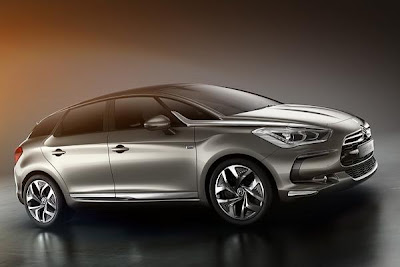 Right side 2012 citroen ds5 hibryd.