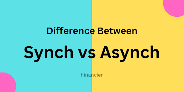 synchronous vs asynchronous programming