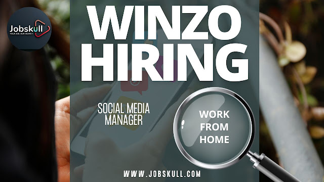 Winzo Work from Home Jobs 2024 | Social Media Manager