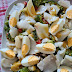 ENSALADA DE BROCOLI CON BACALO CONFITADO