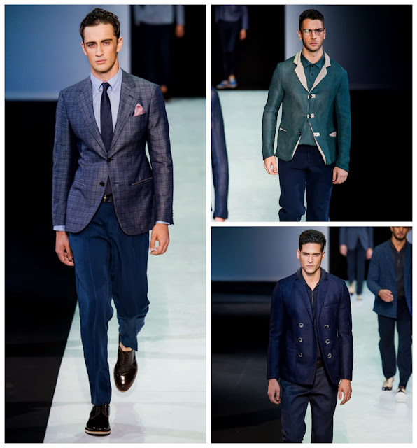 Giorgio Armani SS14, Milan Fashion Week 