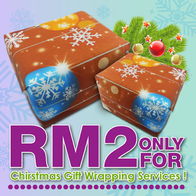 M3Shoppe Christmas Gift Wrapping Service