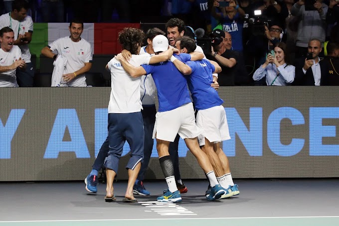 Tennis: l'Italia vince la Coppa Davis