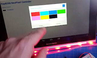 Esp 8266 NeoPixel Webserver
