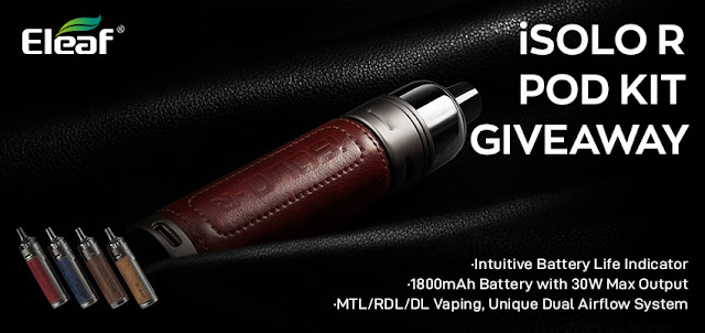 Win a free Eleaf iSolo R Kit here!