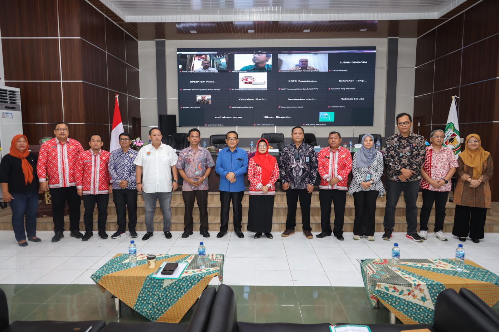 Antusias Penyusunan RDTR dan KLHS Kota Pematang Siantar Tahun 2023