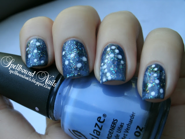 night sky constellations nails nailart nail art mani manicure galaxy stars