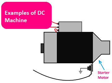 examples of DC Machine
