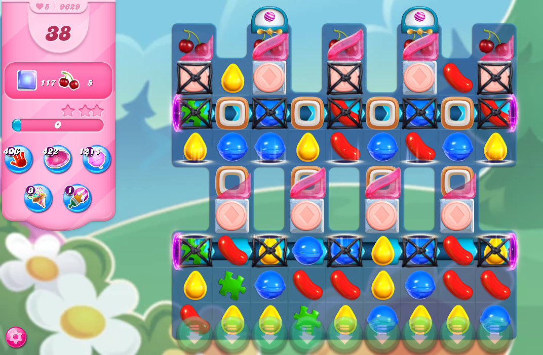 Candy Crush Saga level 9629