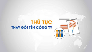 thủ tục thay đổi tên công ty