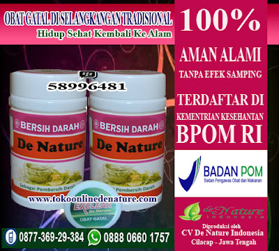 OBAT GATAL DI SELANGKANGAN TRADISIONAL