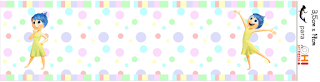   Inside Out Free Printable Candy Bar Label.