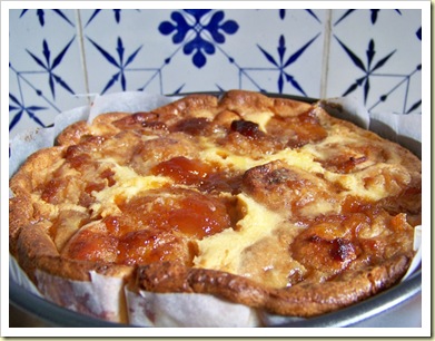 cheese cake pommes