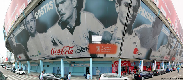 Exterior del Estadio de Balaídos