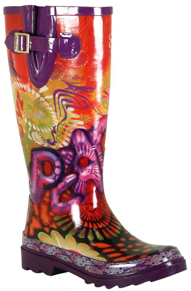 ... in the rain! For cute and stylish rain boots, check out Chooka boots