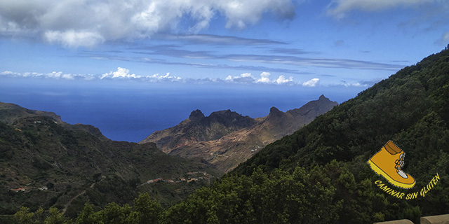 Vista de hacia el Noreste, zona de la Degollada de las Hijas - Parque Rural de Anaga