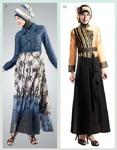 20 Model Baju Muslim Kebaya Untuk Lebaran Terbaru 2019 