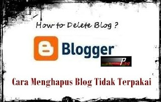 Cara Menghapus Blog Tidak Terpakai