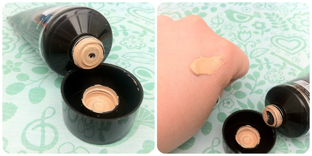 The product inside the MUA BB cream