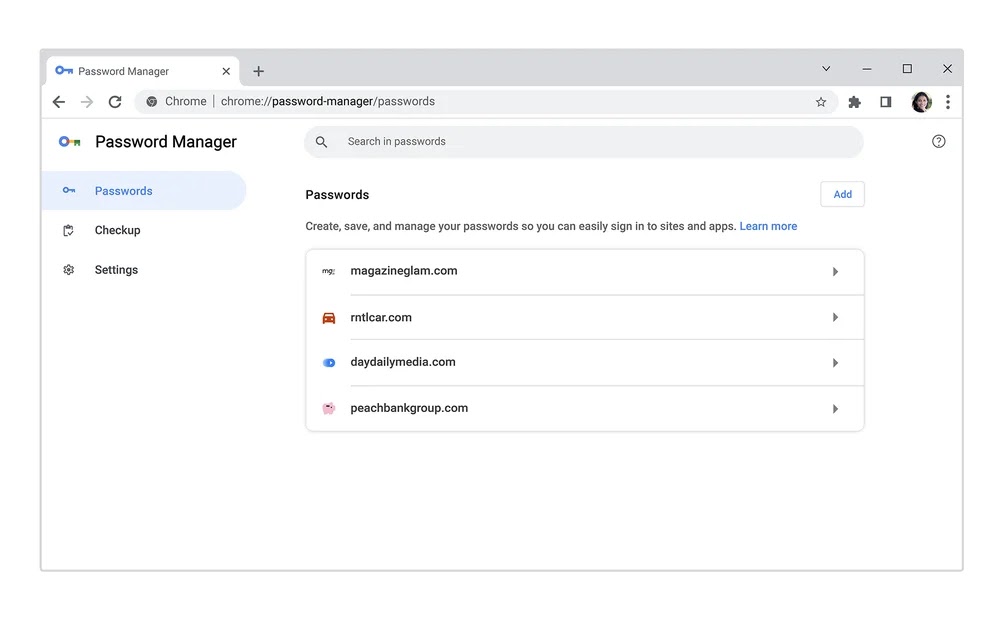 Google Chrome Password Manager ottiene nuove funzionalità