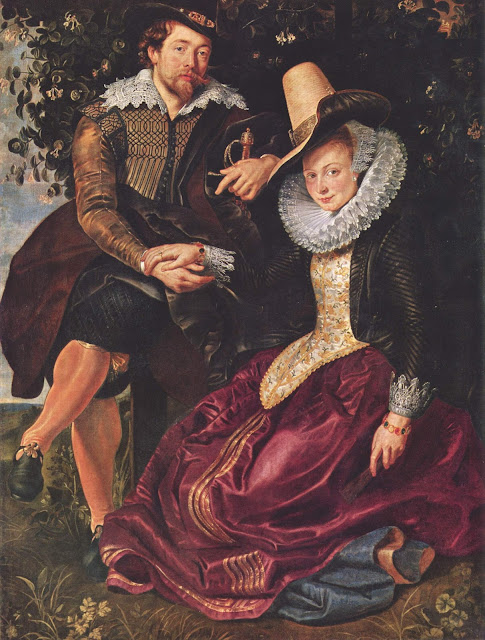 Rubens and Wife, Peter Paul Rubens, Family Potrait
