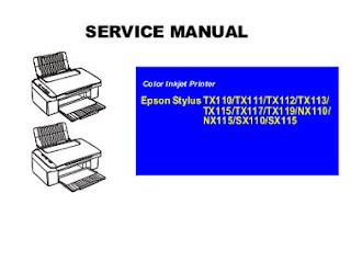 Service Manual Epson Stylus TX110