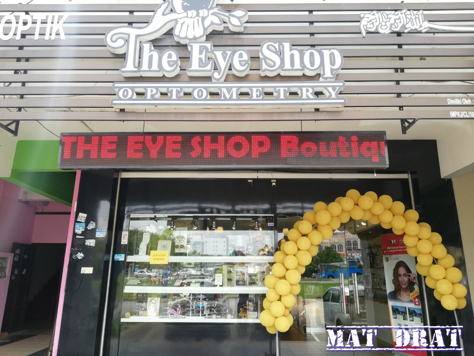 Travelog MAT DRAT The Eye Shop Bangi Service Terbaik 