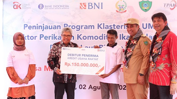 Bupati Maros Puji Program UMKM Binaan Sektor Perikanaan BNI, OJK: Bukti Komitmen Majukan Perekonomian