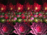 HD 3D Flowers Digital Desktop Wallpapers