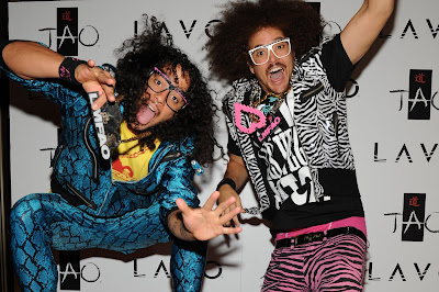 Fashion Wear  Vegas on The Launch Of Their Party Rock Clothing Line At Lavo Redfoo Sky Blu