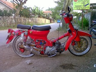 Modifikasi Motor Honda 70 Ceper Keren - Foto Gambar 