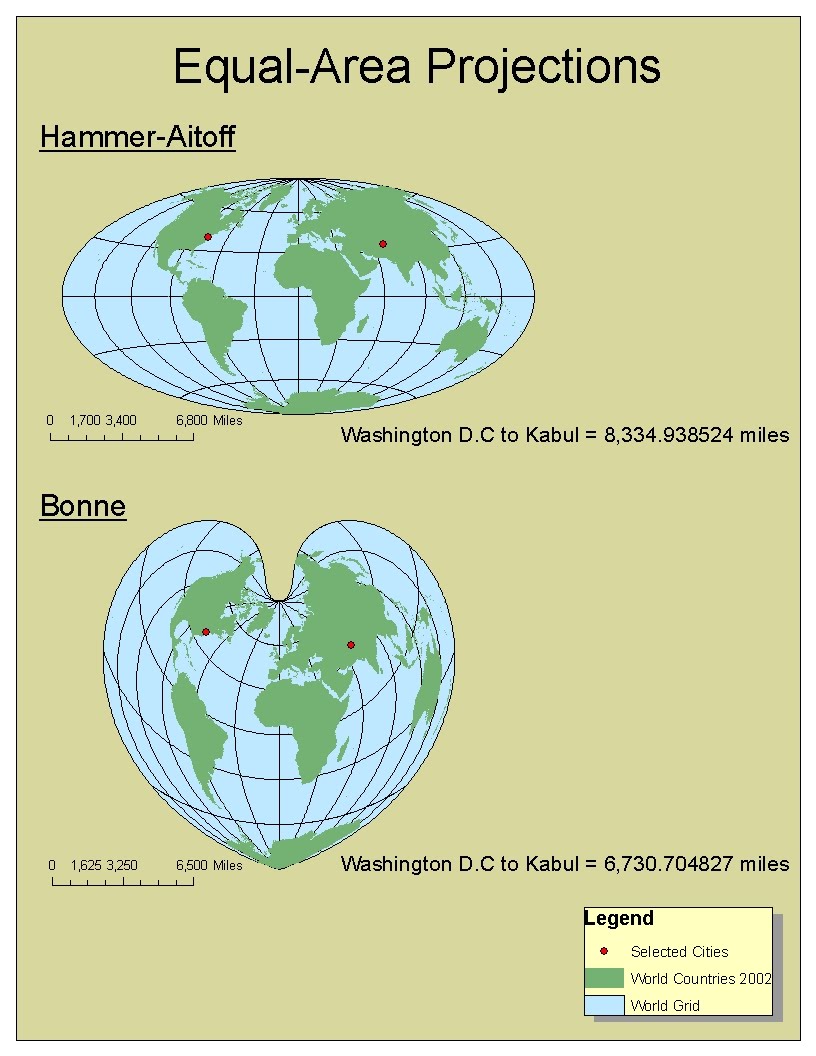 3 Map Types Map projections enable people to view the three-dimensional, spherical Earth on a two-dimensional surface. There are several types of map projections, ...