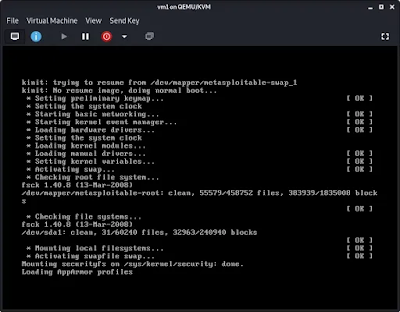 Metasploitable2 in KVM