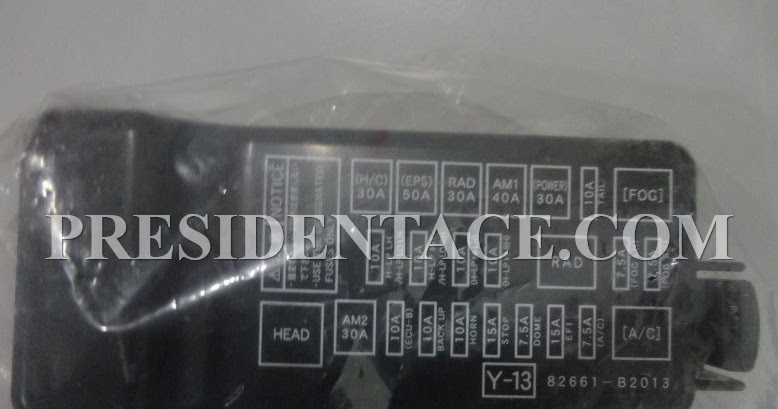 Fuse Box Kancil 850  circuit diagram template