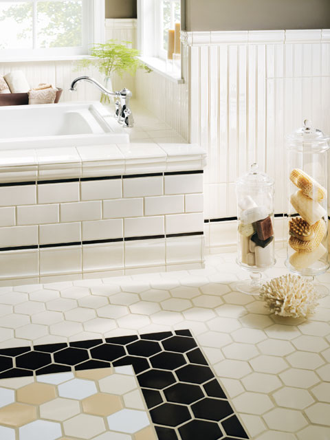 15+ Important Concept Bathroom Floor Tile Layout Ideas