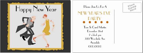 Beautiful Chinese New Year Party Invitation Template
