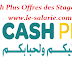 Cash Plus Offres des Stages PFE(Marketing ,SI ,Contrôle Interne ,Contrôle de Gestion ,Ressources Humaines ,Finance)