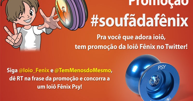 Blog Ioiô Fênix: Promoção Sou Fã da Fênix no Twitter