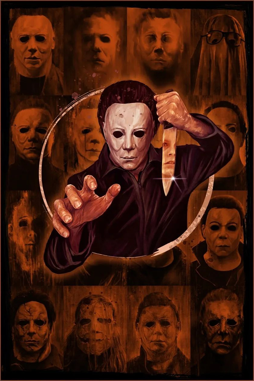Horror Movie Art : Halloween 1978 Michael Myers by Zachary