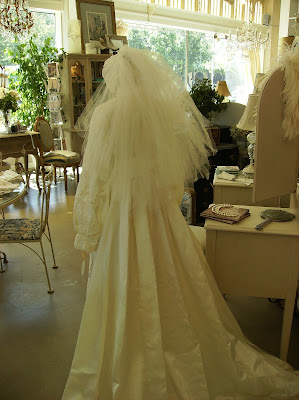 the wedding dress