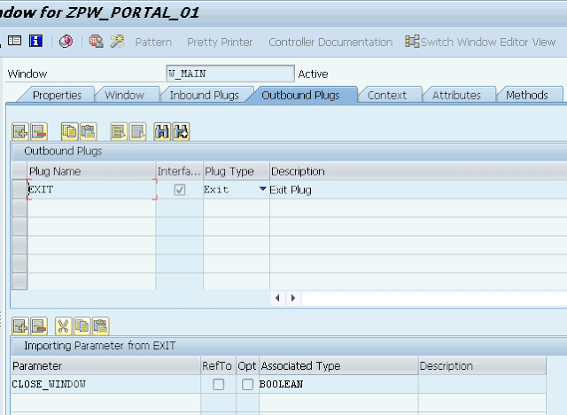 Web Dynpro Close SAP Portal Window