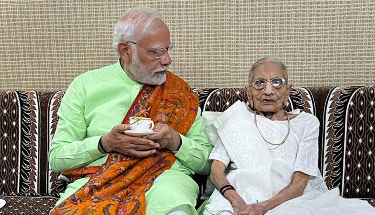 Indian PM Modi's mother dies at 99