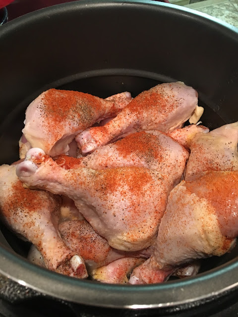 Chasing Saturday's, Instant Pot Chicken Legs