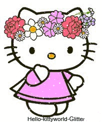 HelloKitty Glitter-Glitter HelloKitty-Kitty Glitter