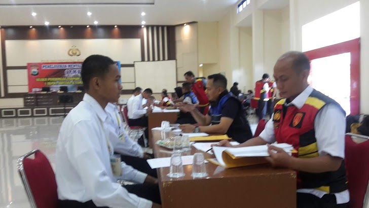 Propam Gelar Ujian Wawancara PMK Casis Bintara Polda Sulsel