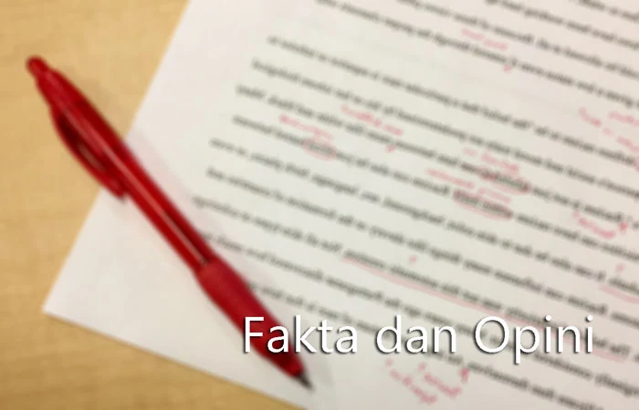 contoh fakta dan opini