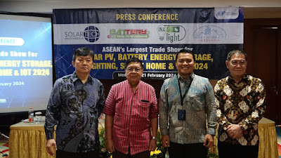 APTIKNAS Dukung Solartech Indonesia, Inalight dan SmartHome+City Indonesia 2024