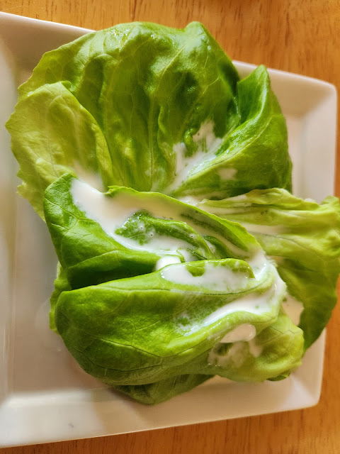 Cream Dressing with Bread and Butter liquid